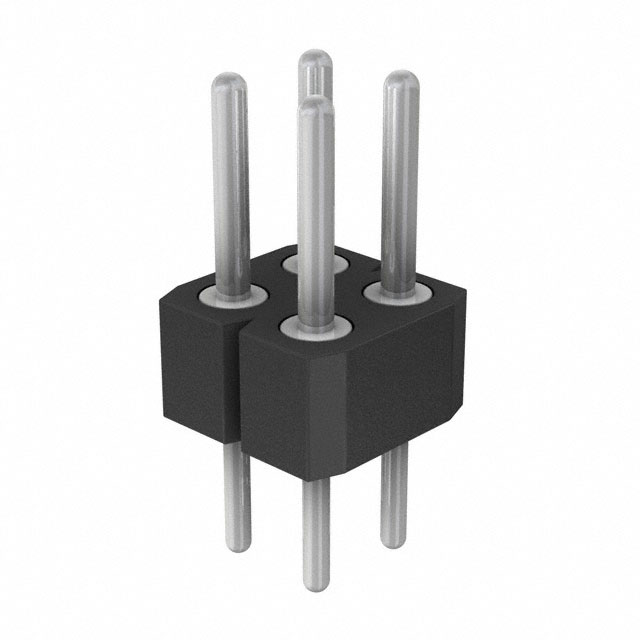 Connector Header Through Hole 4 position 0.100 (2.54mm)