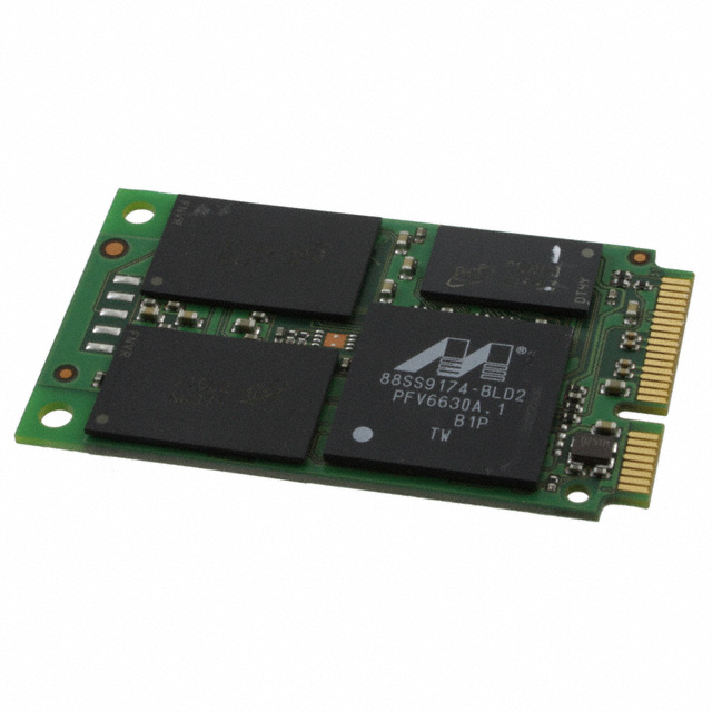 Solid State Drive (SSD) FLASH - NAND (MLC) 64GB SATA III mSATA 3.3V