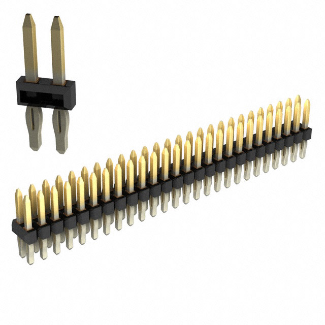 Connector Header Through Hole 52 position 0.100 (2.54mm)