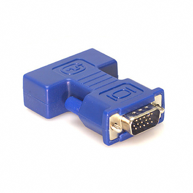Adapter Connector D-Sub, 15 Pin Male To DVI-I Dual Link, Female Natural