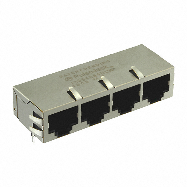디바이스마트,커넥터/PCB > I/O 커넥터 > RJ45 커넥터 > RJ45 커넥터(일체형),,J8064E64NL,CONN JACK 4PORT 100 BASE-TX PCB / Digi-Key Part Number : 553-3258-ND