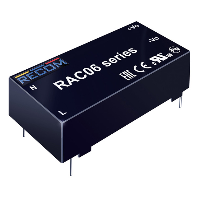 디바이스마트,전원/파워/배터리 > SMPS > SMPS (미분류) > AC-DC컨버터 (기판내장),,RAC06-05SC,AC/DC CONVERTER 5V 6W / Digi-Key Part Number : 945-1409-5-ND