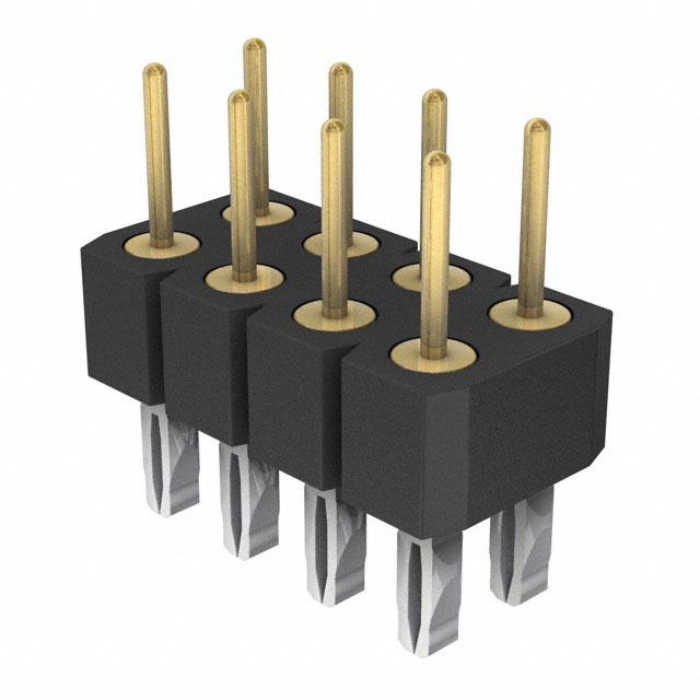 Connector Header Through Hole 8 position 0.100 (2.54mm)