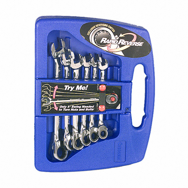 Wrench Set, Ratcheting Wrench 8mm ~ 18mm Assorted Length