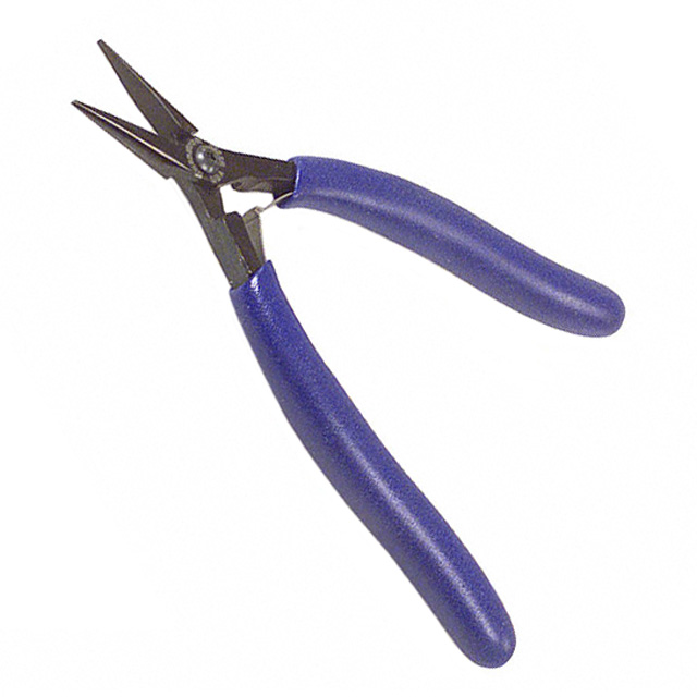 Electronics Pliers Snipe (Chain) Nose Serrated 6.21 (157.7mm)