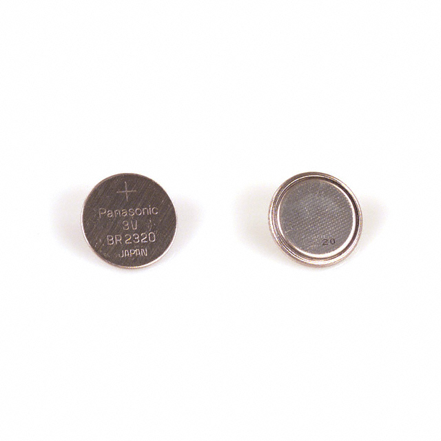Coin, 23.0mm Lithium Poly-Carbon Monofluoride 3 V Battery Non-Rechargeable (Primary)