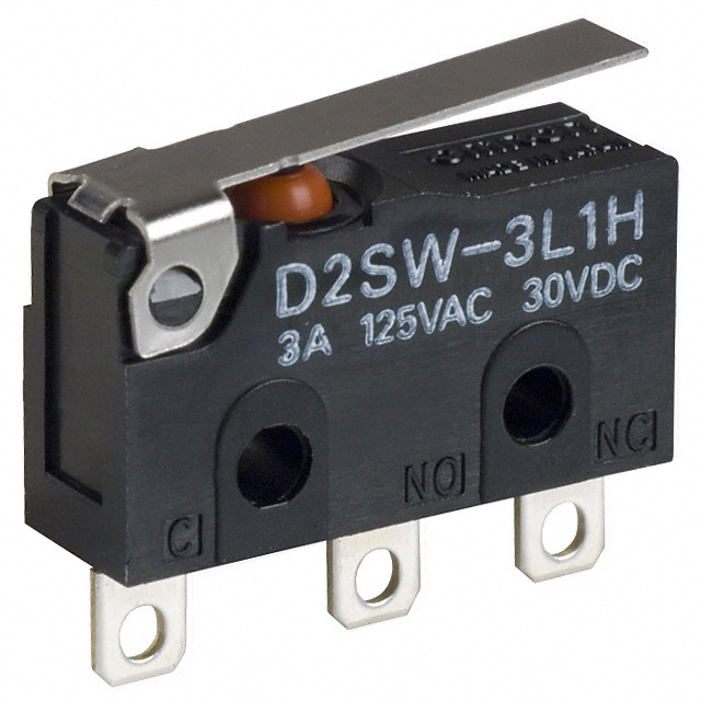 디바이스마트,스위치/부저/전기부품 > 스위치 > 마이크로 스위치/리미트 스위치,,D2SW-3L1HS,SWITCH SNAP ACTION SPDT 3A 125V / Digi-Key Part Number : SW293-ND