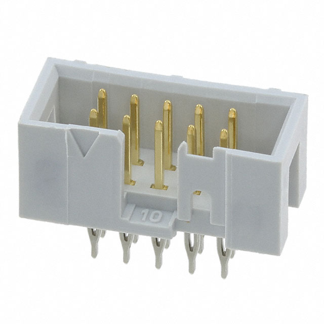 Connector Header Through Hole 10 position 0.100 (2.54mm)