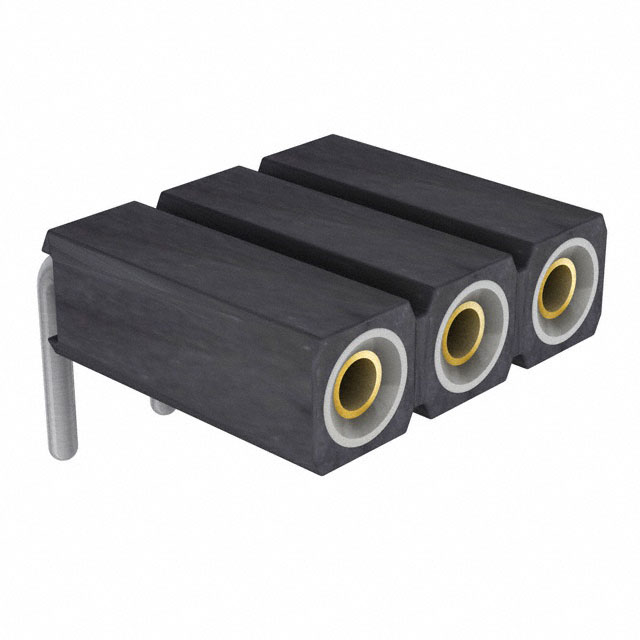 3 Position Socket Connector 0.100