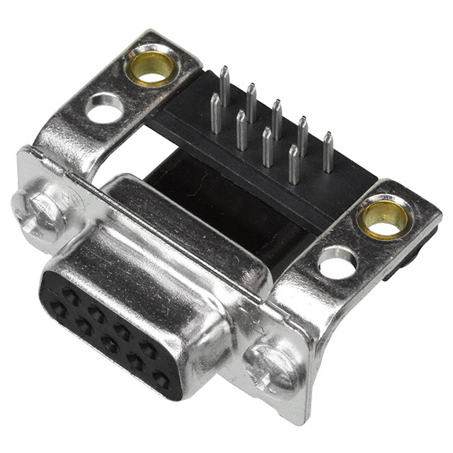 9 Position D-Sub Receptacle, Female Sockets Connector