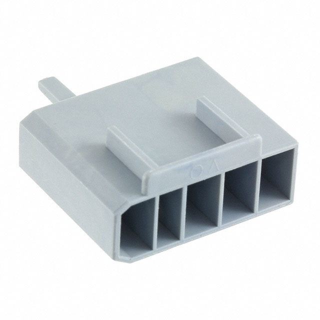 4 Position Housing Connector Female, Receptacle Blue 0.250
