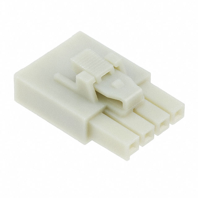 4 Rectangular Connectors - Housings Receptacle Natural 0.138 (3.50mm)