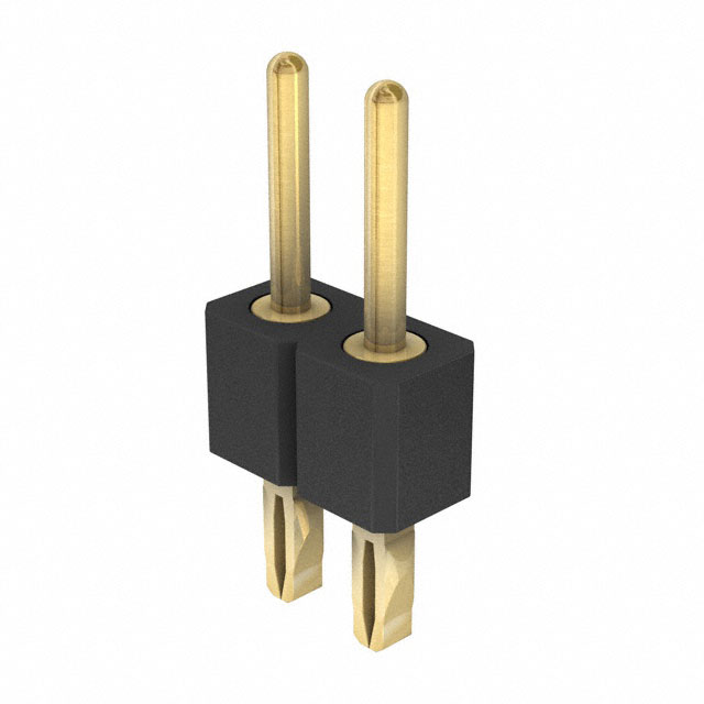 Connector Header Through Hole 2 position 0.100 (2.54mm)