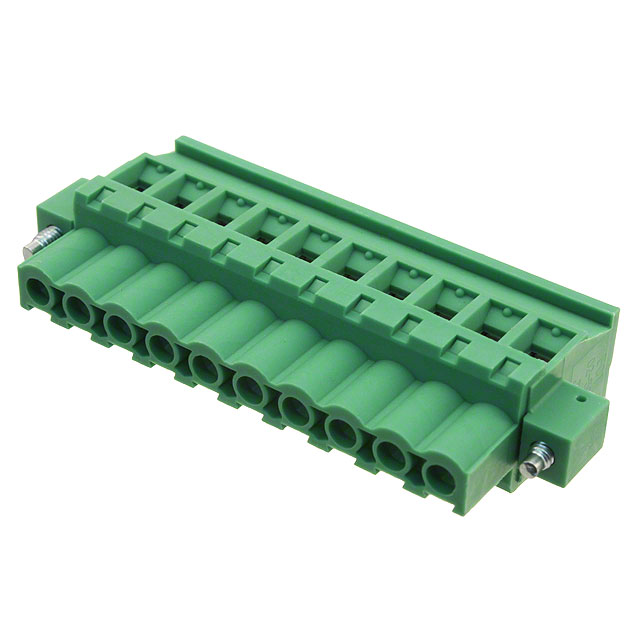 10 Position Terminal Block Plug, Female Sockets 0.200