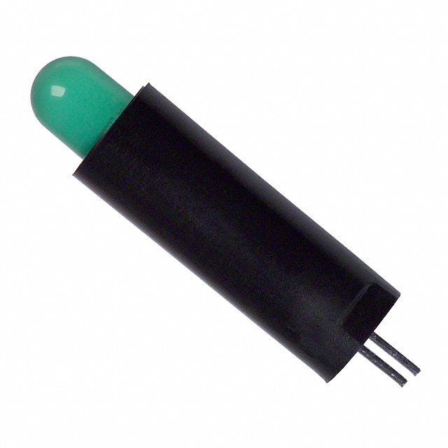 LED Circuit Board Indicator LED Circuit Board Indicator Single Green Diffused 2.2V 20mA Through Hole