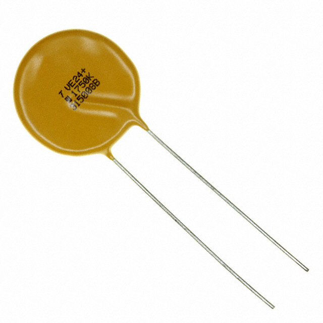 270 V 10 kA Varistor 1 Circuit Through Hole Disc 24mm