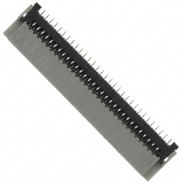 61 Position FPC Connector Contacts, Bottom 0.012