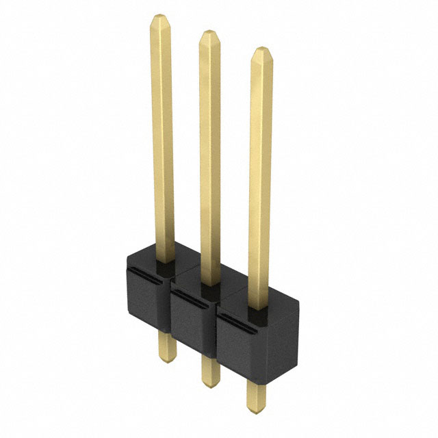 Connector Header Through Hole 3 position 0.100 (2.54mm)