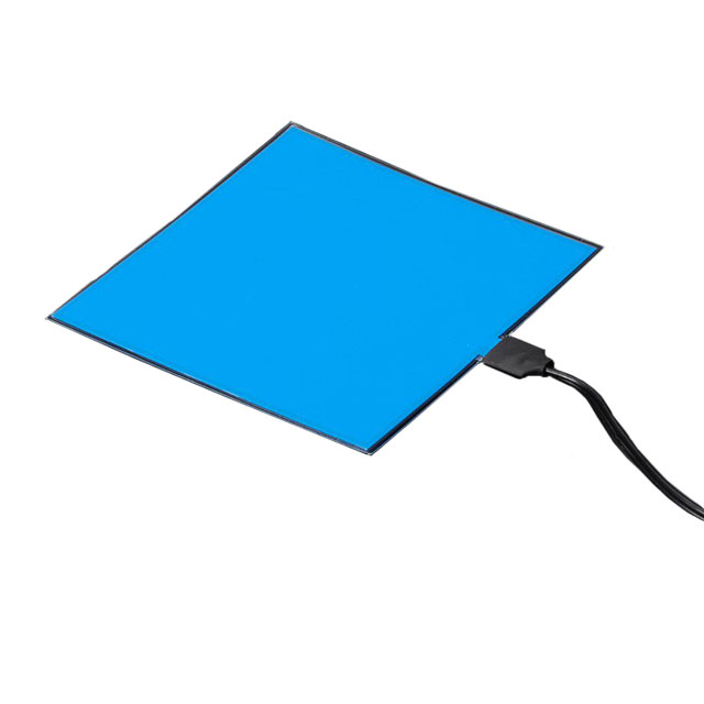 Electroluminescent EL Panel Blue 3.937 L x 3.937 W (100.00mm x 100.00mm)
