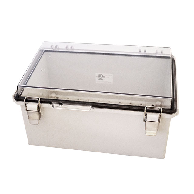 BOX PLASTIC 12.14"L X 7.87"W