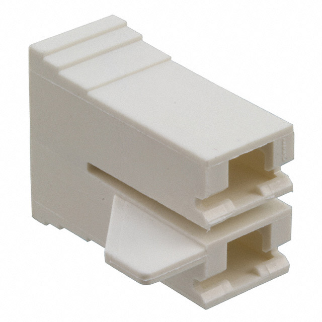 2 Position Housing Connector Female, Receptacle Natural 0.250