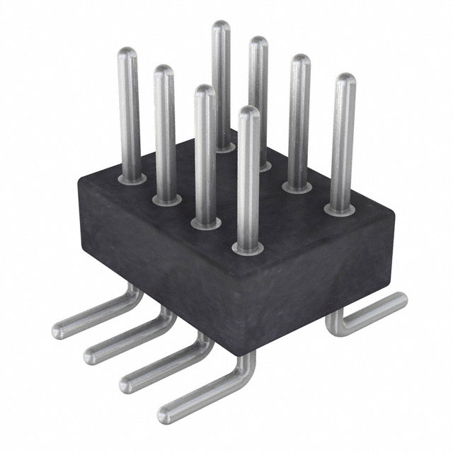 Connector Header Surface Mount 8 position 0.050 (1.27mm)