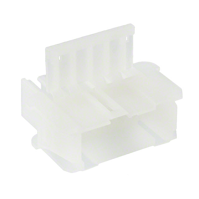 5 Position Housing Connector Male, Tab Natural 0.250