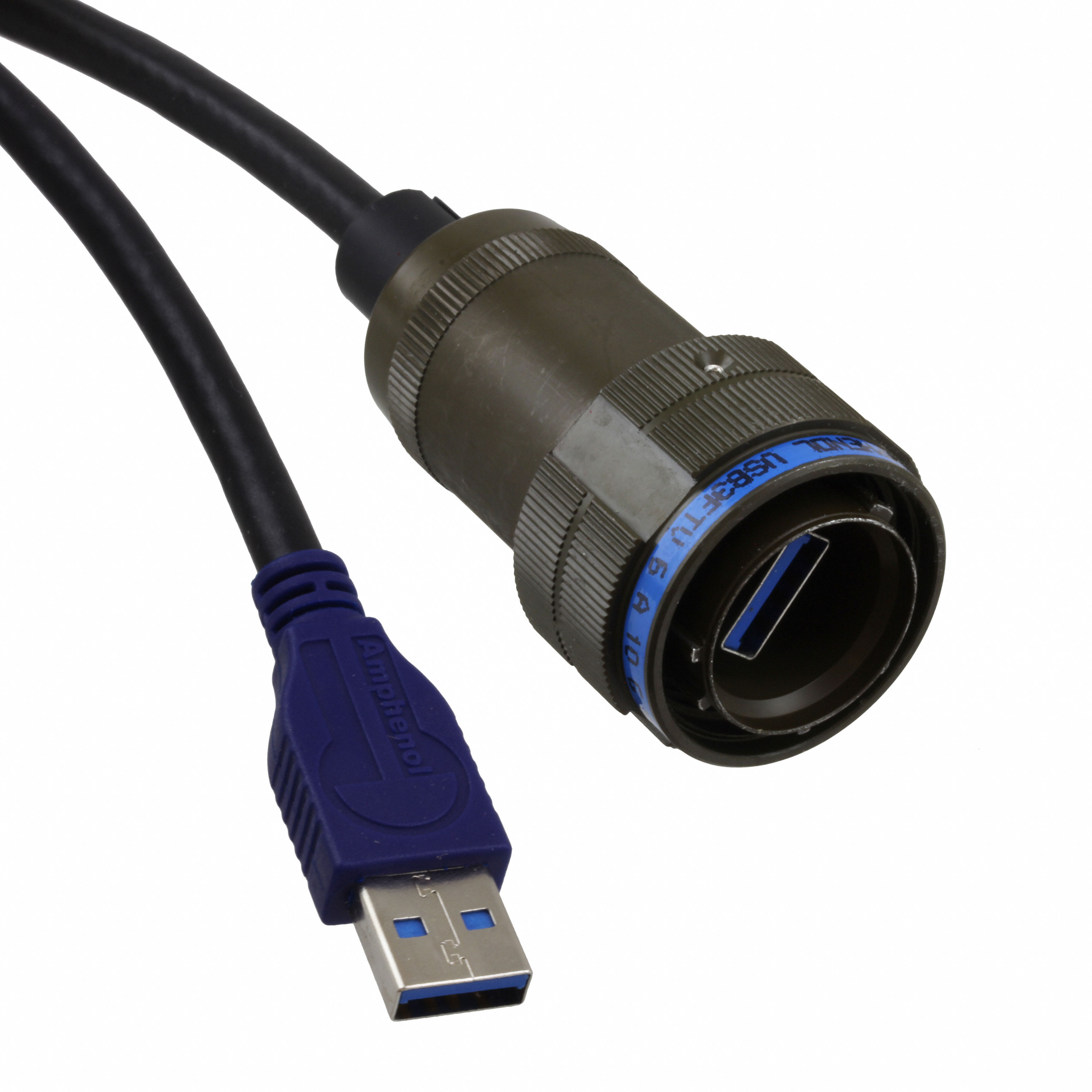 디바이스마트,케이블/전선 > USB 케이블 > USB 케이블(미분류),,USB3FTV6A10GSTR,PLUG W/ A CODED 1.0 M USB3-A COR / Digi-Key Part Number : APC1676-ND