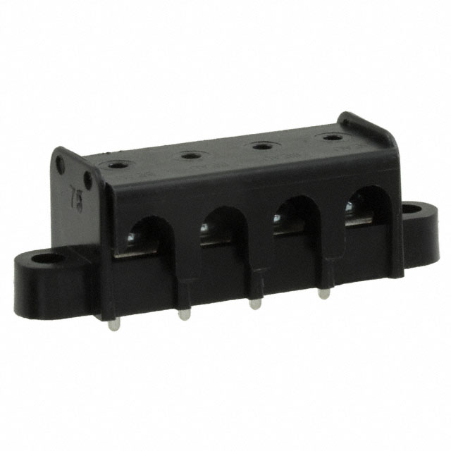 4 Circuit 0.375 (9.53mm) Barrier Block Connector Screws