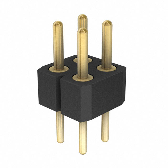 Connector Header Through Hole 4 position 0.100 (2.54mm)