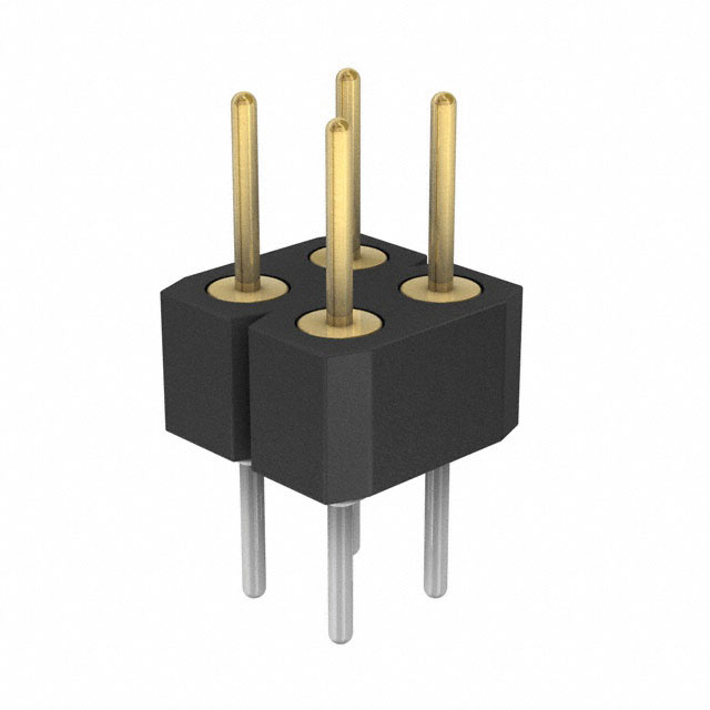 Connector Header Through Hole 4 position 0.100 (2.54mm)