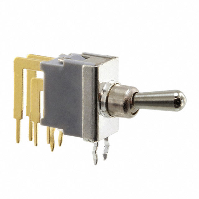 Toggle Switch DPDT Through Hole, Right Angle, Vertical