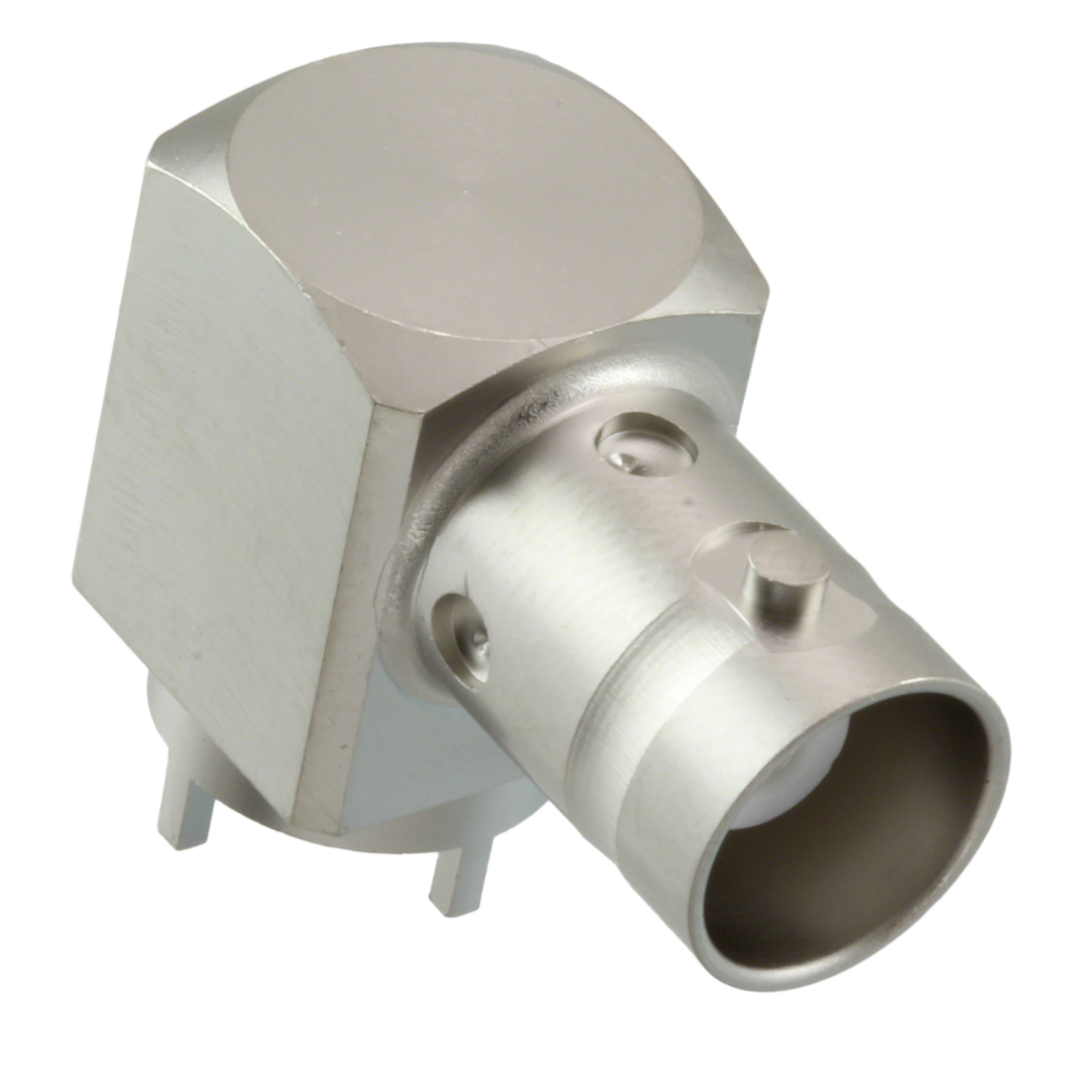 BNC Connector Jack, Female Socket 50 Ohms Through Hole, Right Angle Solder