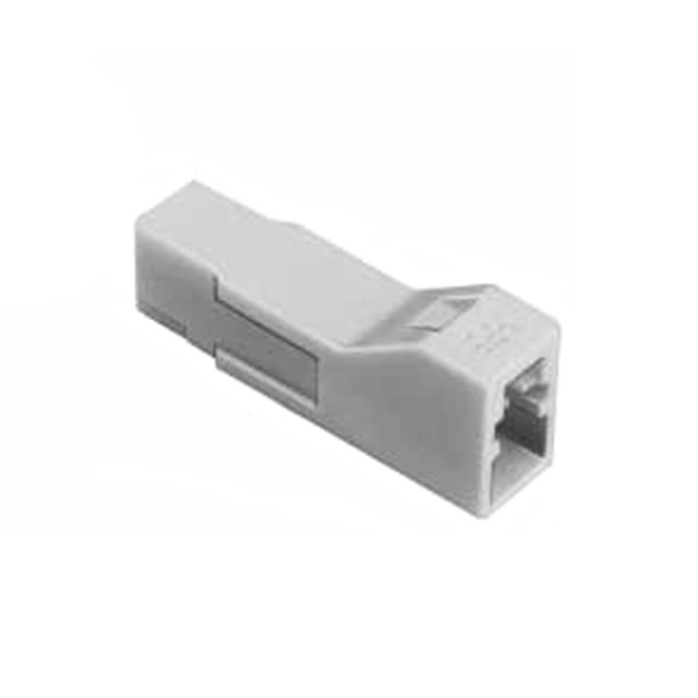 1 Rectangular Connectors - Housings Plug White
