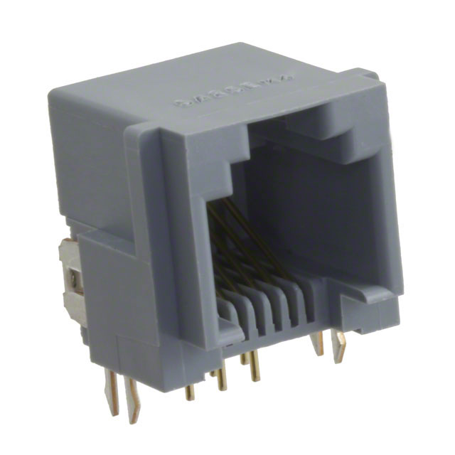 Jack Modular Connector 6p6c (RJ11, RJ12, RJ14, RJ25) 90° Angle (Right) Shielded