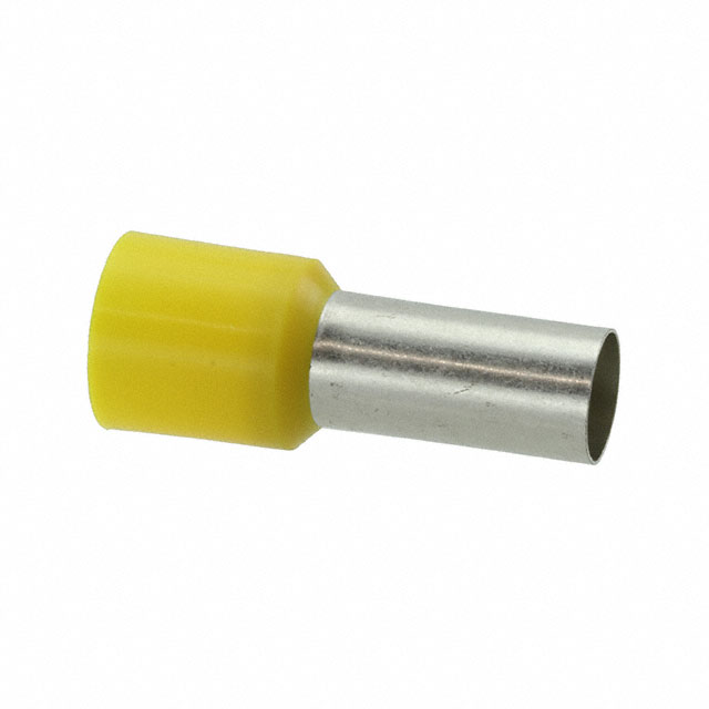 Ferrule Aislado Para Cables 4 Awg Pin De 16 Mm De Longitud Mango Color Amarillo Paquete De 50Pz FSD85-16-L - FSD85-16-L