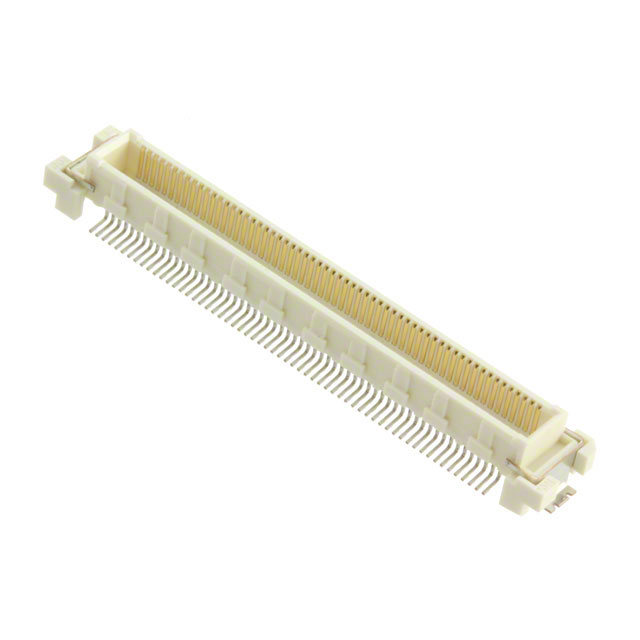 120 Position Connector Header, Outer Shroud Contacts Surface Mount Gold