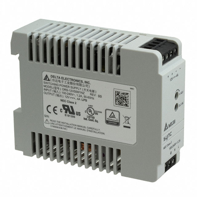 the part number is DRS-12V50W1NZ