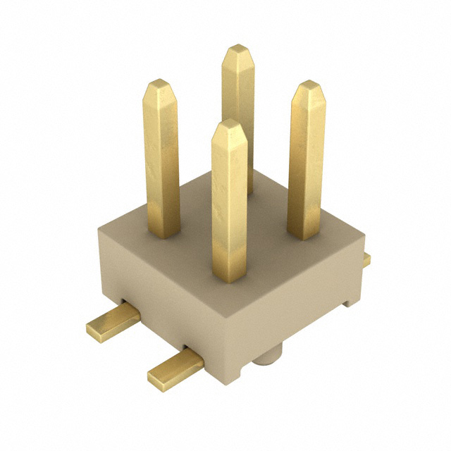 Connector Header Surface Mount 4 position 0.079 (2.00mm)