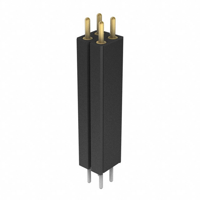 Connector Header Through Hole 4 position 0.100 (2.54mm)