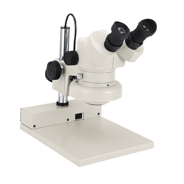 Microscope, Stereo Zoom (Binocular) 10x ~ 44x LED, White (60)
