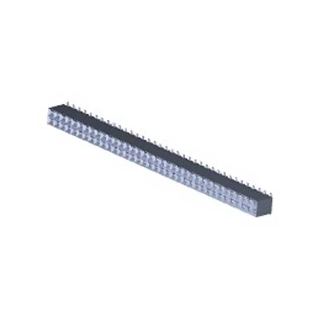 72 Position Receptacle, Bottom or Top Entry Connector 0.100