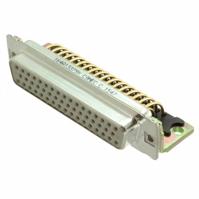 50 Position D-Sub Receptacle, Female Sockets Connector