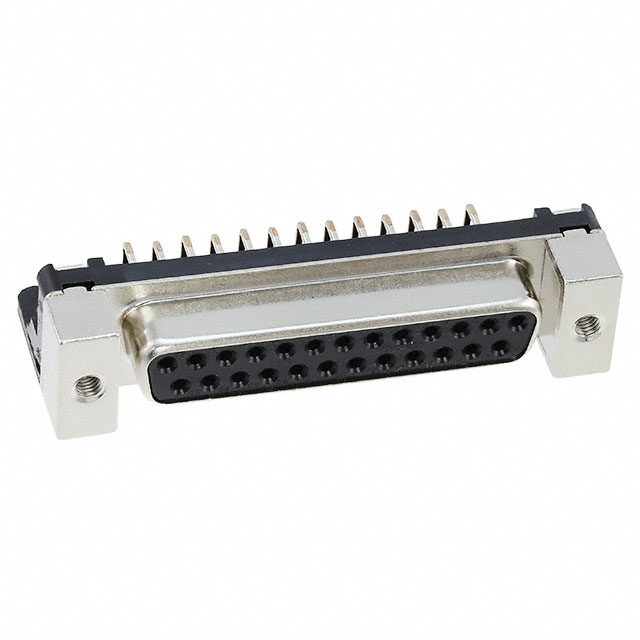 25 Position D-Sub Receptacle, Female Sockets Connector