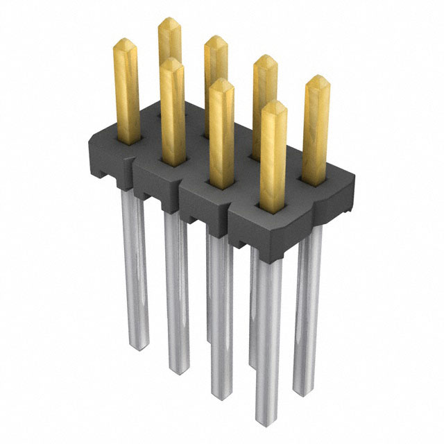 Connector Header Through Hole 8 position 0.100 (2.54mm)