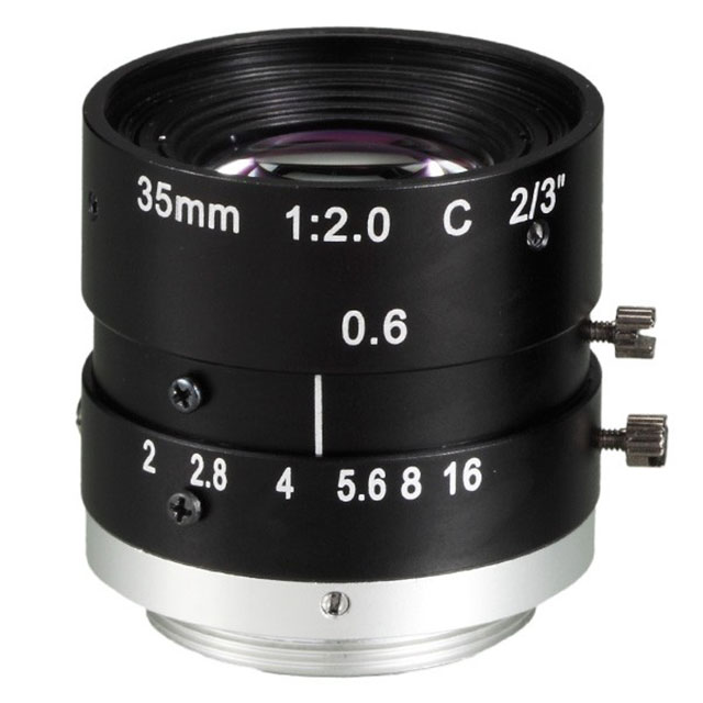 Standard Lens F2 2/3 C-Mount