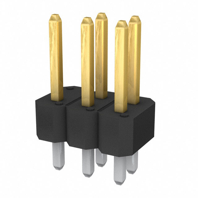 Connector Header Through Hole 6 position 0.100 (2.54mm)