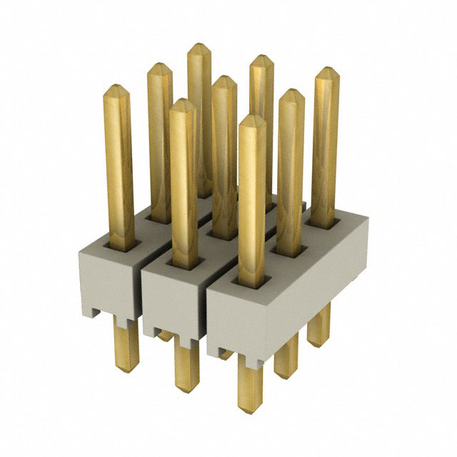 Connector Header Through Hole 9 position 0.100 (2.54mm)