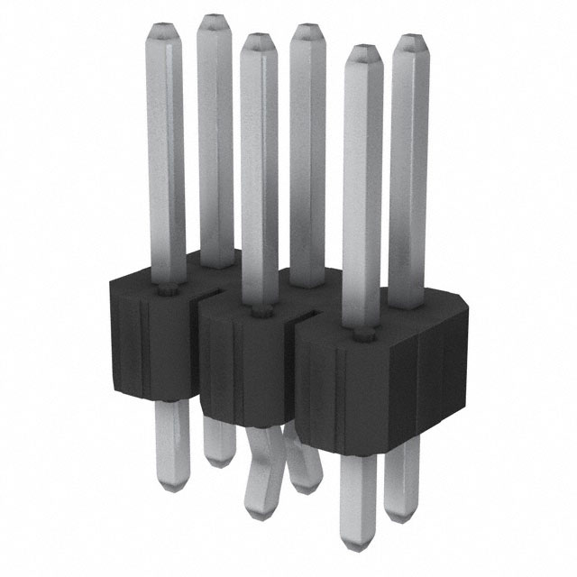 Connector Header Through Hole 6 position 0.100 (2.54mm)