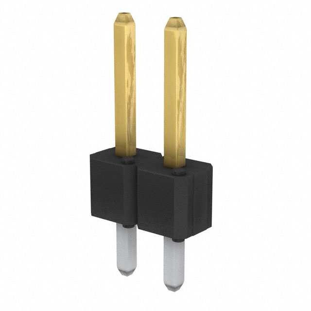 Connector Header Through Hole 2 position 0.100 (2.54mm)